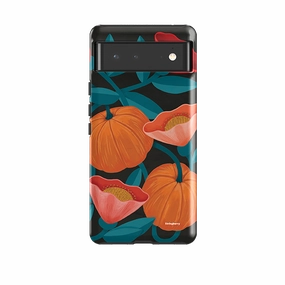 Modern Aesthetic Comfort Layer Texture Google Tough Case -  Autumn III By Nina Pace