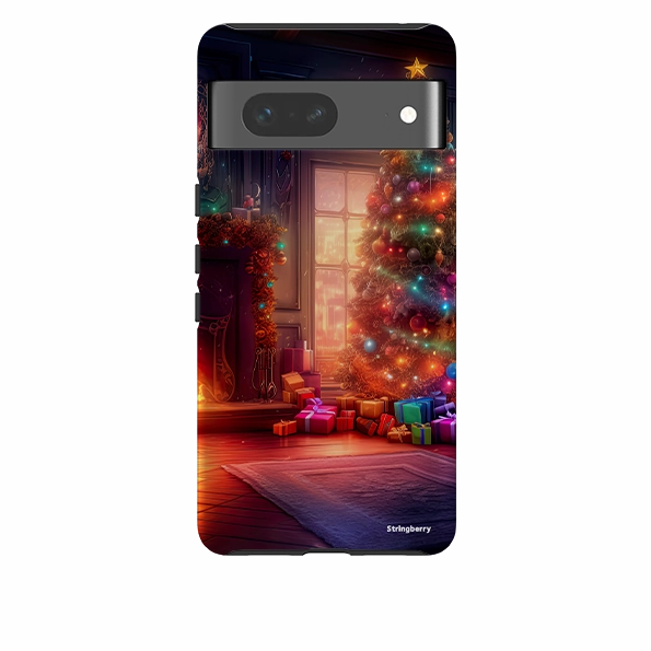 Rugged Detail Layer Google Tough Case -  Holly Jolly Christmas III