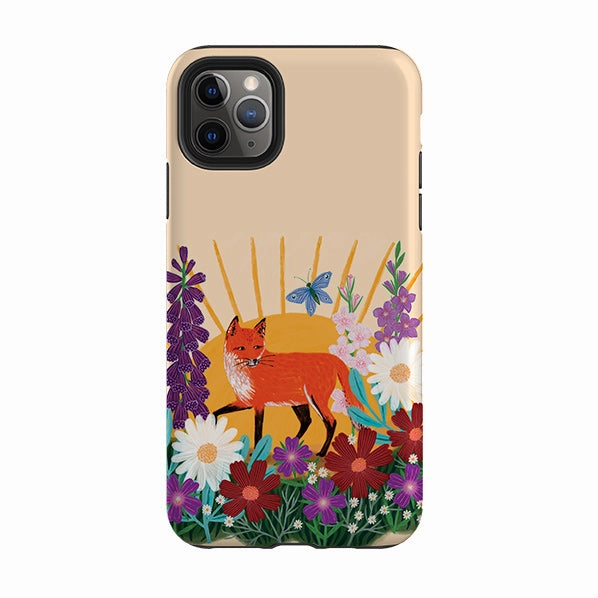 iPhone Tough Case - Summer Fox By Lee Foster Wilson Flexible Design Hard Shell