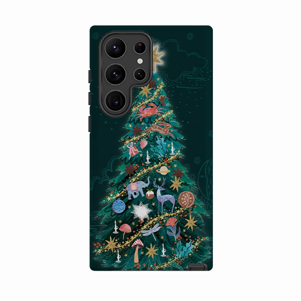 Samsung Tough Case - Kitsch Tree By Emma Frances Grant Light Shield