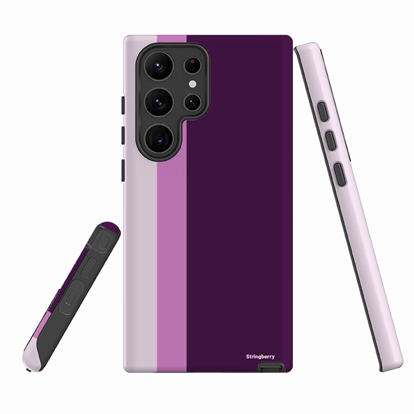 Samsung Tough Case - Sicily Chroma-Stripe Minimal Grip