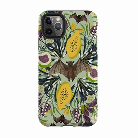 Durable Texture Layer Soft Layer Texture iPhone Tough Case - Bats By Katherine Quinn