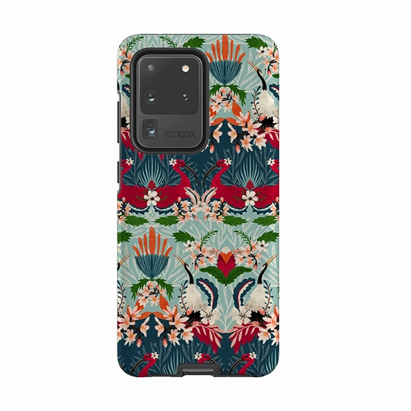 custom design Rugged Texture Samsung Tough Case - Fiesta By Katherine Quinn