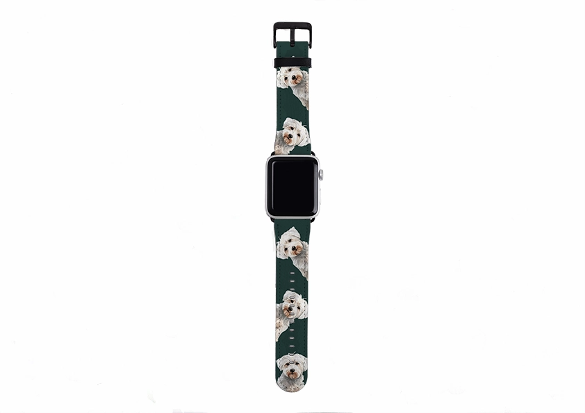 Fashion Accessory Westiepoo Forest Green Apple Watch Strap