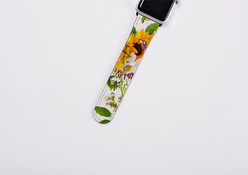 Sunlife White Apple Watch Strap Elegant Comfort Design