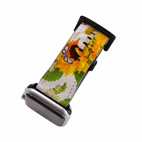 Sunlife White Apple Watch Strap Sturdy Material