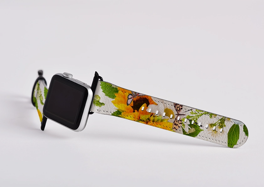 Trendy Sport Look Sunlife White Apple Watch Strap