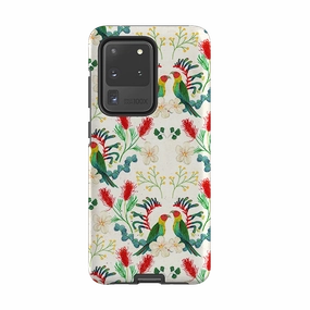Tough Frame Samsung Tough Case - Rainbow Lorikeet By Katherine Quinn