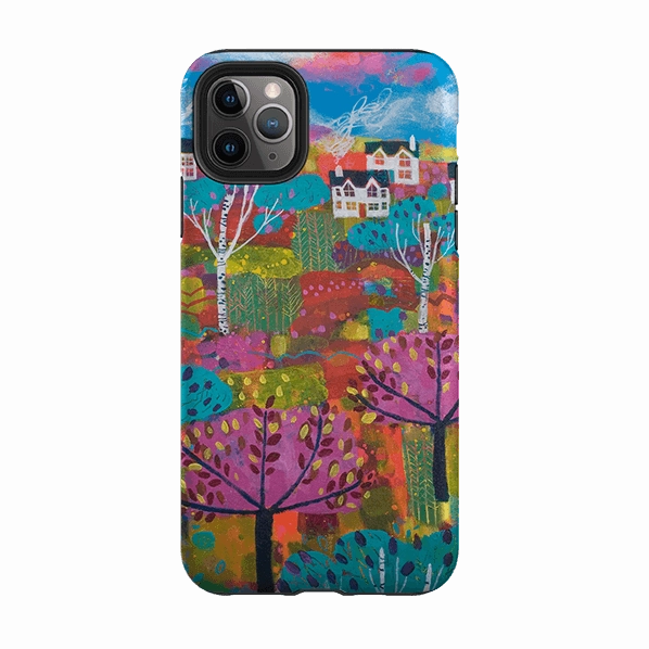 Simple Finish iPhone Tough Case - The Hills By Claire West