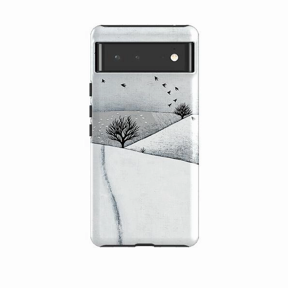 Google Tough Case -  Snowy Landscape By Natasha Newton Matte Guard