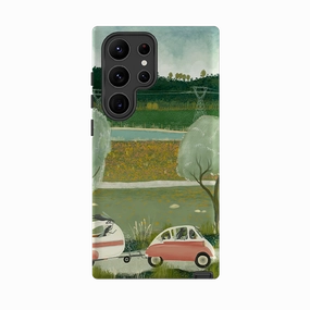 Stylish Look Samsung Tough Case - Happy Holidays By Katherine Quinn