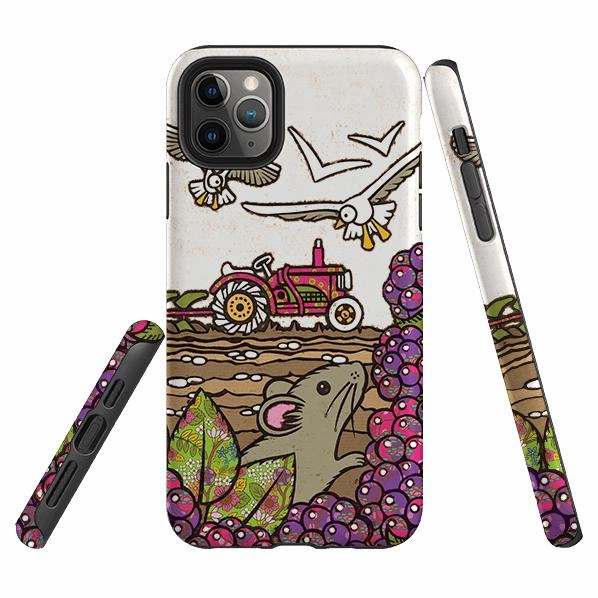 Flexible Fit Classic Frame iPhone Tough Case - Country By Amelia Bowman