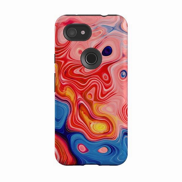 Luxury Grip Google Tough Case -  Strawberry