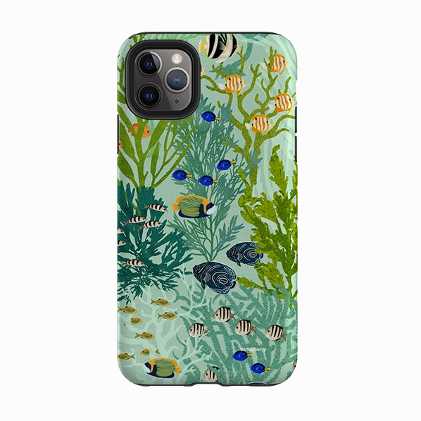 Soft Shape iPhone Tough Case - Coral Forest By Katherine Quinn