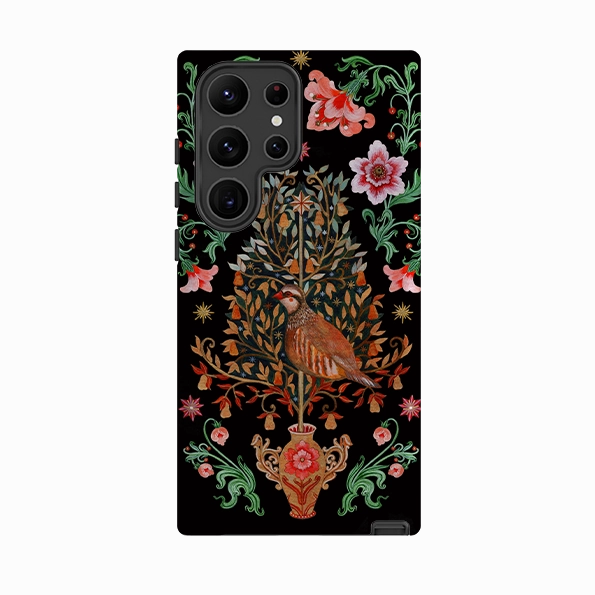 Samsung Tough  Case - Partridge Pear Tree By Maria Matos Vivid Pattern Fashion Statement