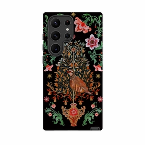 Samsung Tough  Case - Partridge Pear Tree By Maria Matos Vivid Pattern Fashion Statement