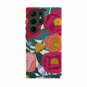 Luxury Shine Stylish Grip Texture Samsung Tough  Case - Abundance II By Nina Pace