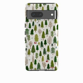 Google Tough Case -  Winter Landscape IV By Katherine Rowe Durable Coating