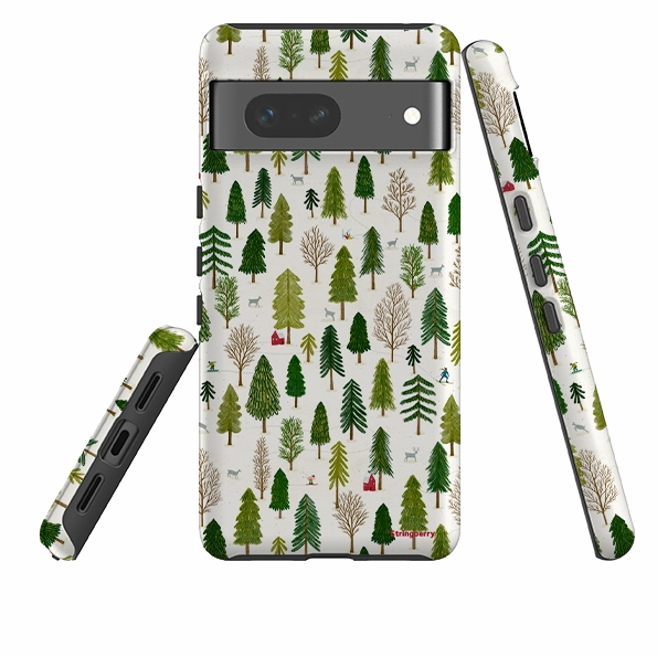 Google Tough Case -  Winter Landscape IV By Katherine Rowe Modern Accessory