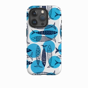 Clear Finish iPhone Case - Sardines V