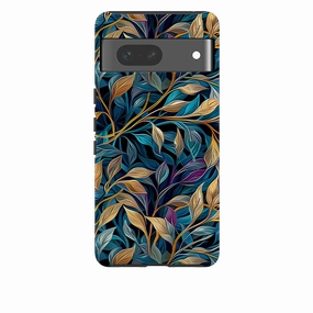 Google Tough Case - Golden Leaves Rugged Texture