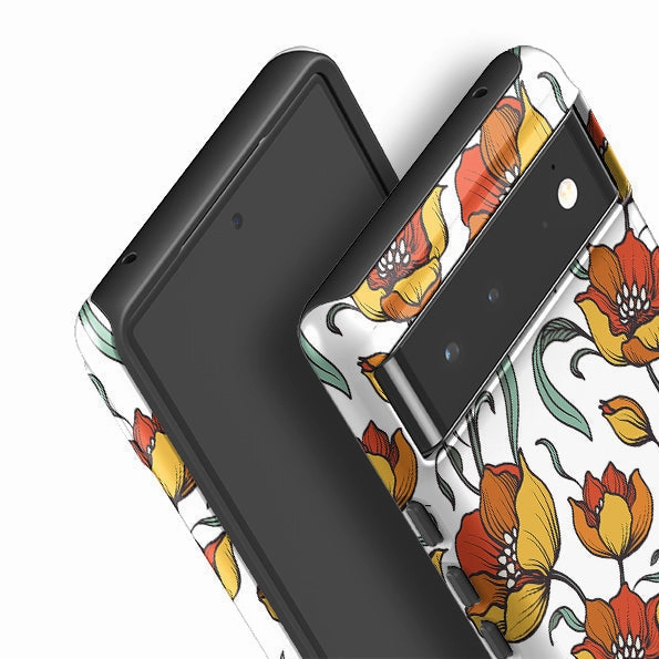 Google Tough Case -  Happy Floral Flexible Surface Texture