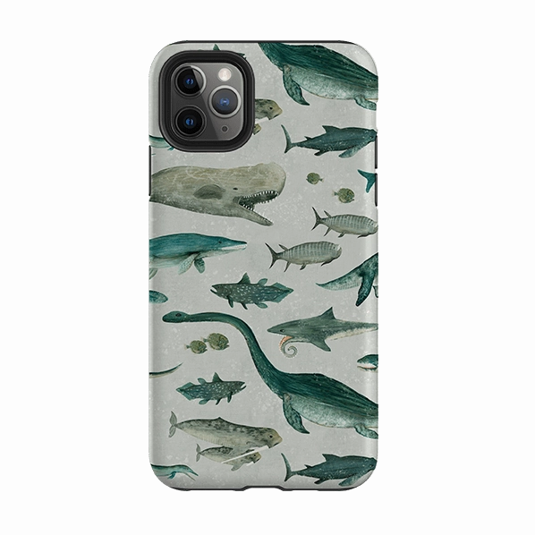 iPhone Tough Case - Ancient Oceans By Katherine Quinn Stylish Layer Texture