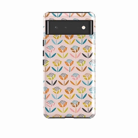 Google Tough Case -  Little Flowers By Ali Brookes Durable Frame Protective Design Texture