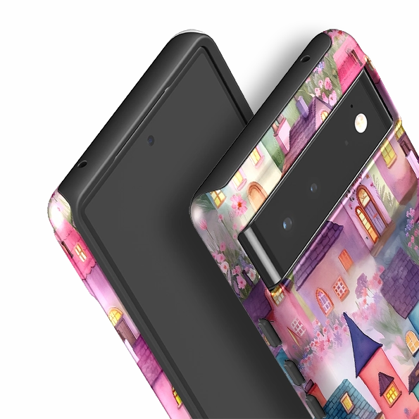 Google Tough Case -  Fairy Houses Minimalist Aesthetic