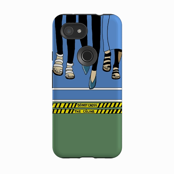 Vivid Surface Google Tough Case -  Donotcrosstheceline By Angelica Hicks