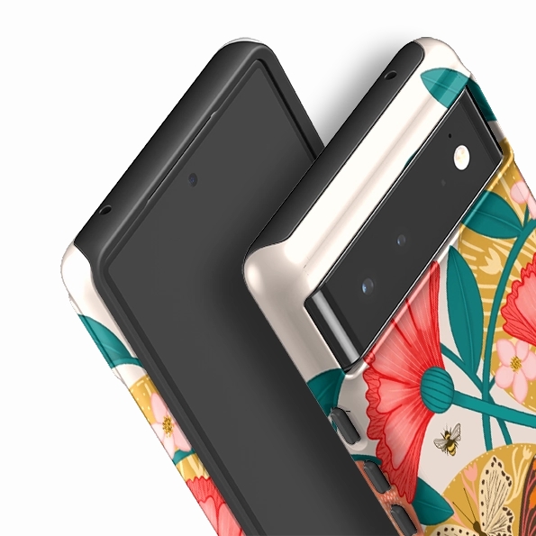 Google Tough Case -  Apricots By Nina Pace Elegant Texture Layer