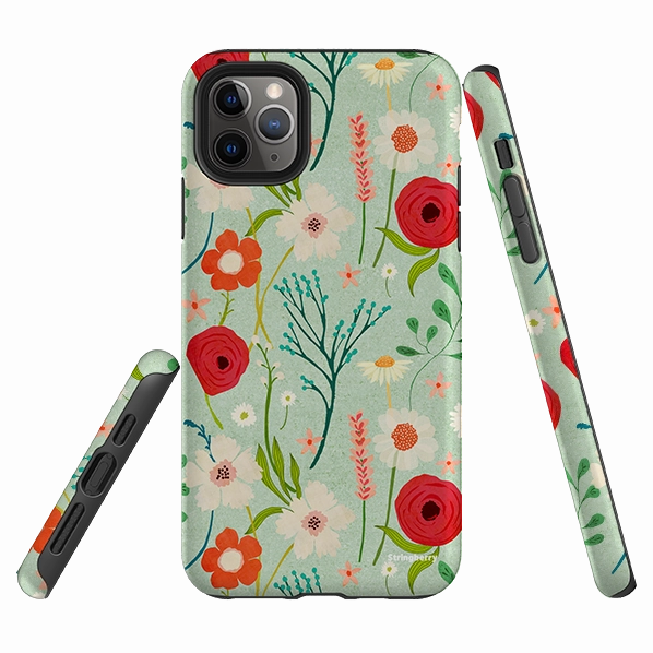 iPhone Tough Case - Floral By Katherine Quinn Compact Design