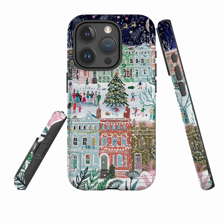 iPhone Tough Case - Winter In Notting Hill By Emma Frances Grant Gloss Finish