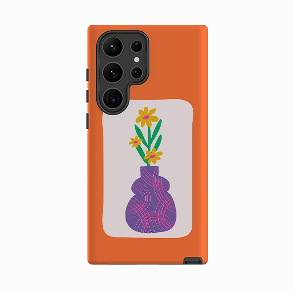 Samsung Tough Case - Summer Vase Durable structure Impact shield