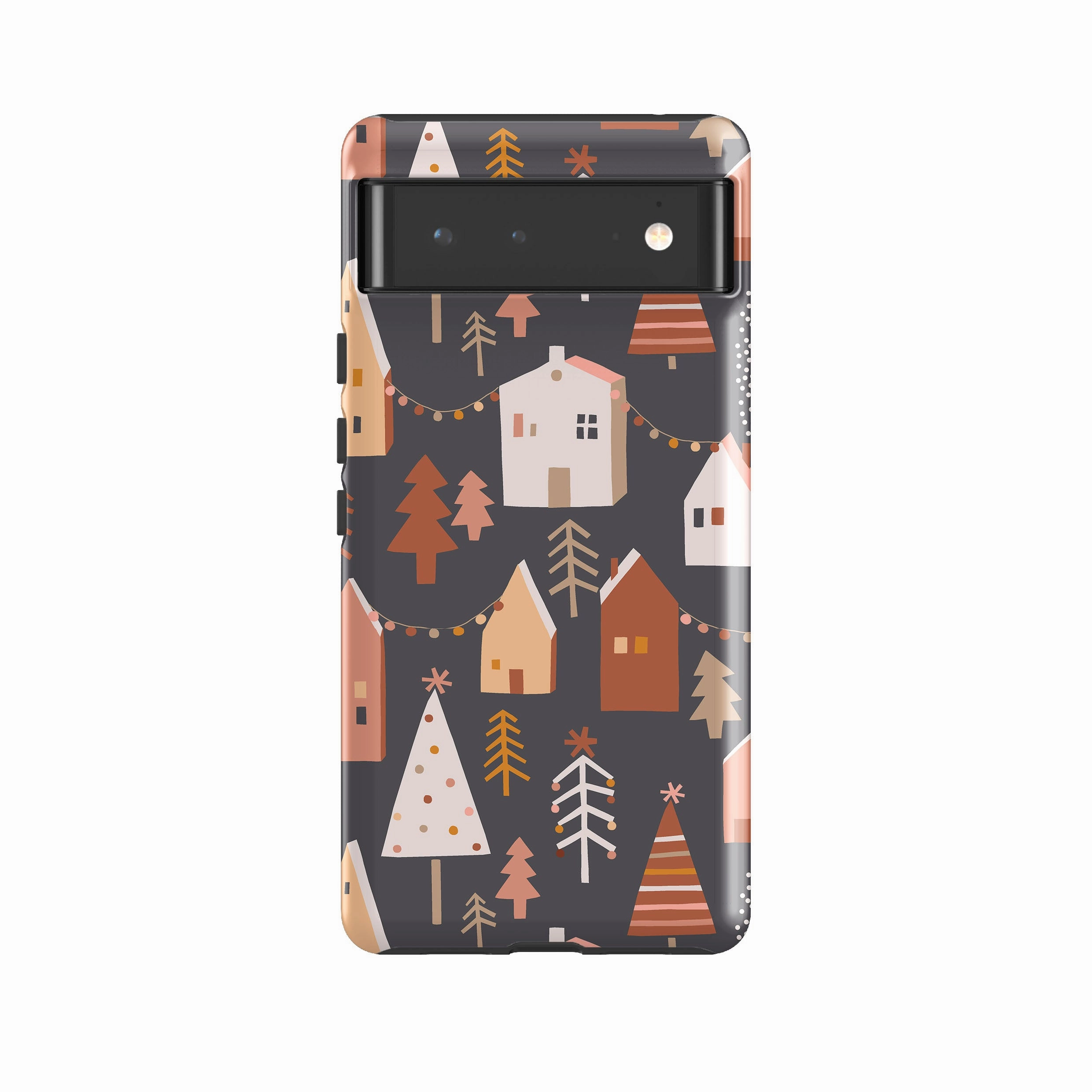Google Tough Case -  Street Xmas Dark Dust proof Shockproof Corners