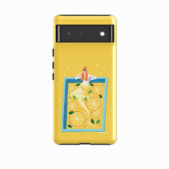 Google Tough Case -  Lemonade By Madalina Andronic Matte Texture Design
