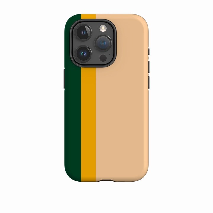 iPhone Case - Macau Chroma Stripe Matte Coating Finish Matte Texture