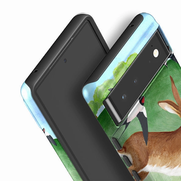 Google Tough Case -  Hares And Swallows By Bex Parkin High End Look