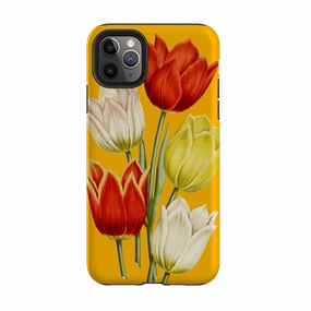 Non Slip iPhone Tough Case - Tulips