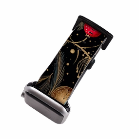 Stylish Classic Fit Golden Winter Floral