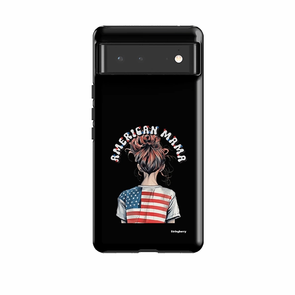 Soft edges Google Tough Case -  American Mama