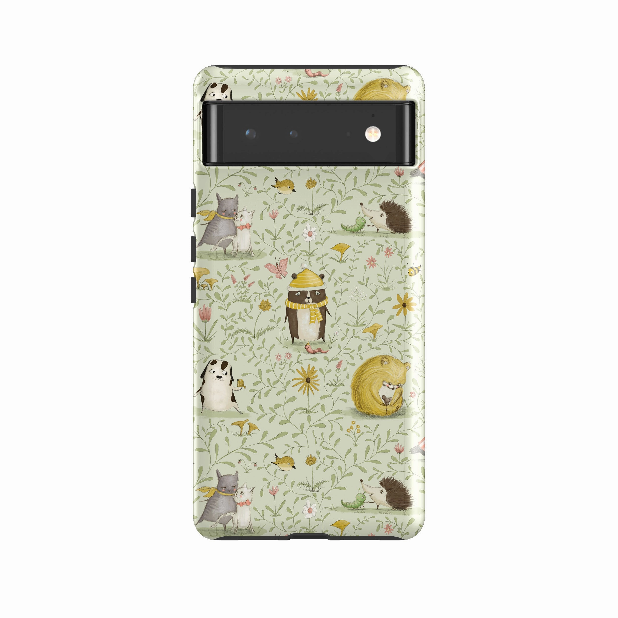 Protective Shell Google Tough Case -  Animal Meetings By Maja Lindberg