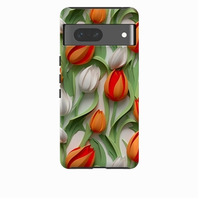 Google Tough  Case - Apeldoorn Tulips Functional Design Rugged Design