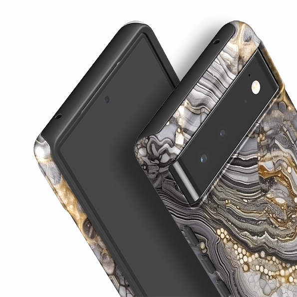 Google Tough Case -  Arabescato Premium Edge Design Perfect Fit