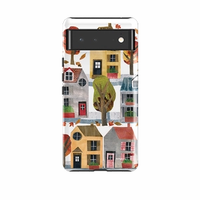 Google Tough Case -  Autumn House By Tracey English Customizable Option