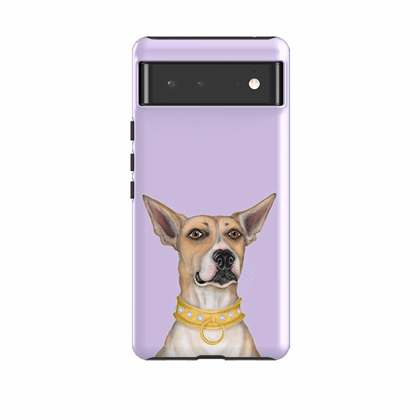 Google Tough Case -  Basenji By Catherine Rowe Soft edges Matte Texture