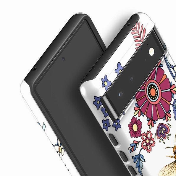 Creative Artwork Google Tough Case -  Bee Flower Power