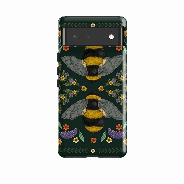 Google Tough Case -  Bee Love By Jade Mosinski Comfort Padding Soft Build Texture