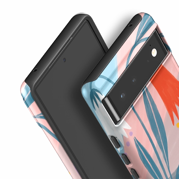 Slim Feel Google Tough Case -  Bell Flowers By Lee Foster Wilson