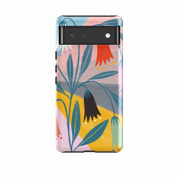 Google Tough Case -  Bell Flowers By Lee Foster Wilson Stylish Cover